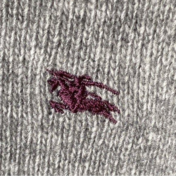 Authentic Burberry Mens Gray Long Sleeve
Pullover Sweater Size S Merino Wool - Picture 4 of 15